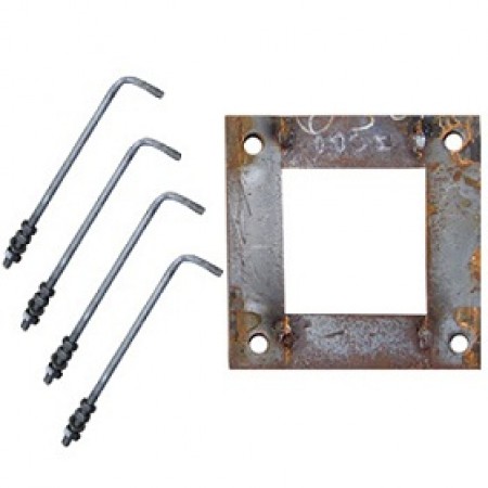 Set prezoane M12 si acc montaj fundatie pt PAD-2,5-5m