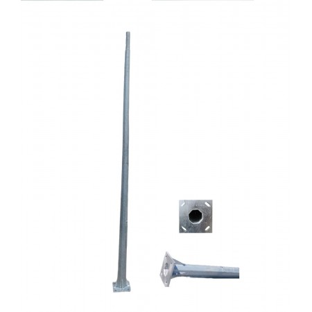 Stalp de iluminat stradal H=10M octogonal cu flansa