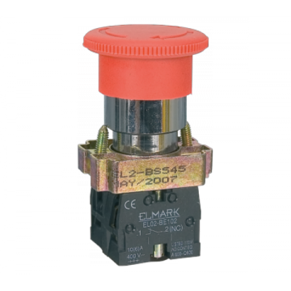 Actively flask Inflates BUTON CIUPERCA ROSU CU REVENIRE PRIN ARC - DiversMarket | Magazin online de  materiale electrice