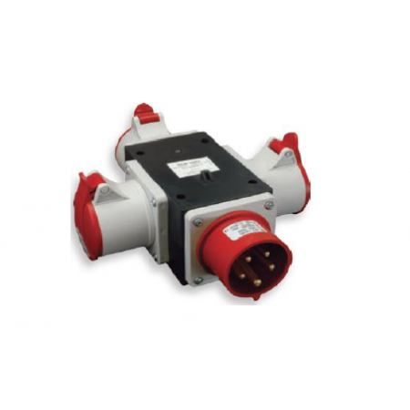 CUTIE DE CONEXIUNI INDUSTRIALA CU PRIZA 32A CUTIE DE CONEXIUNI INDUSTRIALA CU PRIZA 32A