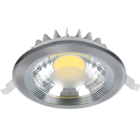 SPOT LED RDLCOB 30W 4000K-4300K 230V SATIN NICHEL