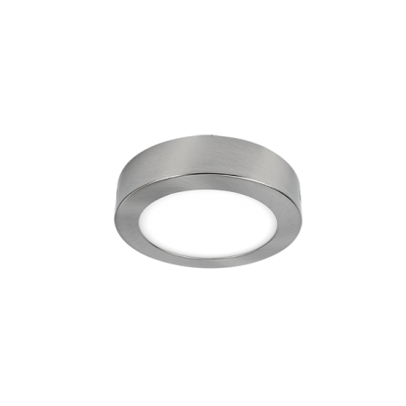 LED PANEL APARENT ROTUND 21W 2700K-3000K SATIN NICHEL Ф225MM