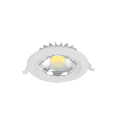 SPOT LED RDLCOB 10W 4000K-4300K 230V ALB