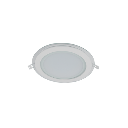 LED PANEL DE STICLA ROTUND 18W 4000K-4300K ALB Ф200MM LED PANEL DE STICLA ROTUND 18W 4000K-4300K ALB Ф200MM