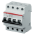 Siguranta automata tetrapolara SH204L-C6 4P 6A ABB