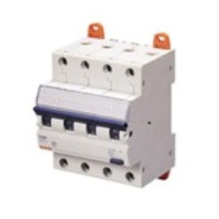 Intrerupator automat diferential 4P 6A 30mA Gewiss GW94065 Intrerupator automat diferential 4P 6A 30mA Gewiss GW94065