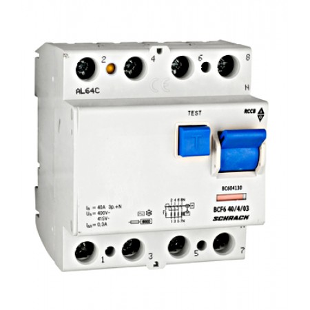 Intreruptor diferential 63A 4poli 300mA