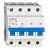 Întreruptor automat modular (MCB) AMPARO 6kA, C 40A, 3P+N