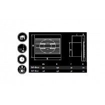 Ventilator axial 100mm standard DOSPEL gama ZEFIR/RICO
